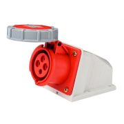 Розетка стационарная 3Р+РЕ 16А 380В IP67 РС-103 DEKraft 26200DEK