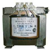 Трансформатор ОСО-0.25 УХЛ3 220/36. IP00 Электротехник ET003107