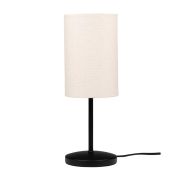 Светильник настольный JH3-01-iv E14 IP20 110х110х310мм метал.; ткань; PVC-пластик беж. JazzWay 5062351