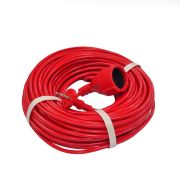 Удлинитель-шнур 1х40м без заземл. 10А IP20 2.2кВт ПВС 2х1 DOMTOK 2491