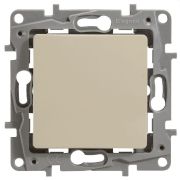 Выключатель 1-кл. СП Etika 10А IP20 250В 10AX безвинтов. зажимы механизм сл. кость IEK 672301