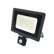 Прожектор светодиодный PFL-C3 SENSOR 20Вт 6500К IP65 ДО закален. прозр. стекло датчик движения инфракрасный Pro JazzWay 5026926A