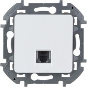 Розетка телефонная Inspiria RJ11 механизм бел. IEK 673820