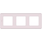 Рамка 3-м Inspiria роз. IEK 673954