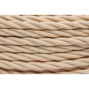 Провод ретро 2х2.5 матов. зол./песочн. (уп.50м) Bironi B1-425-719-50